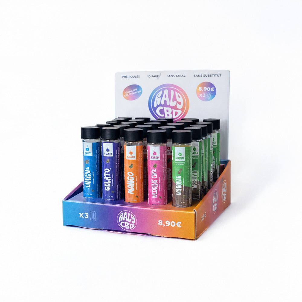 Pré-roulés CBD - Kaly