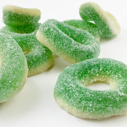 Gummies THC ronds goûts pomme