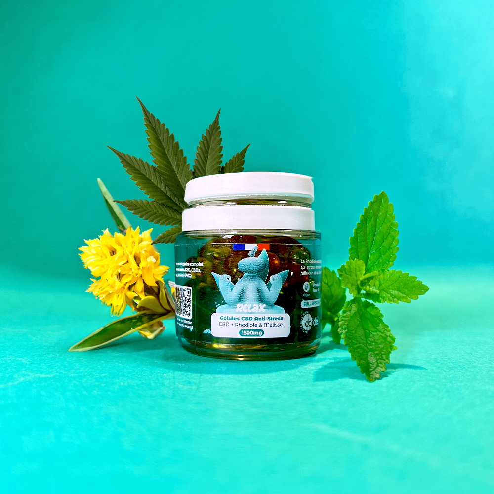 Gélules de CBD Stress